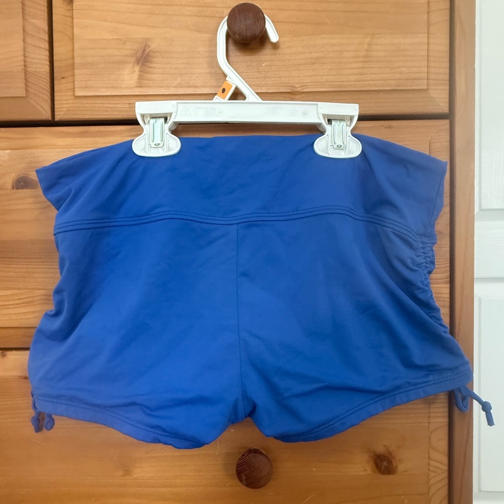 Athleta Vibrant Blue Swim Wear Size Small, bottoms, top, rash guard - Picture 3 of 10